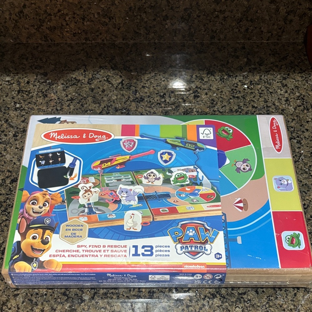 Melissa & Doug PAW Patrol Wooden Puzzle Set - NEVER OPENED